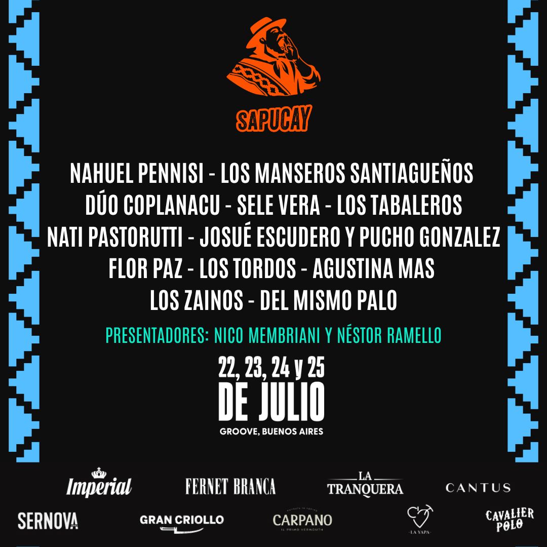 Flyer de todas las jornadas.